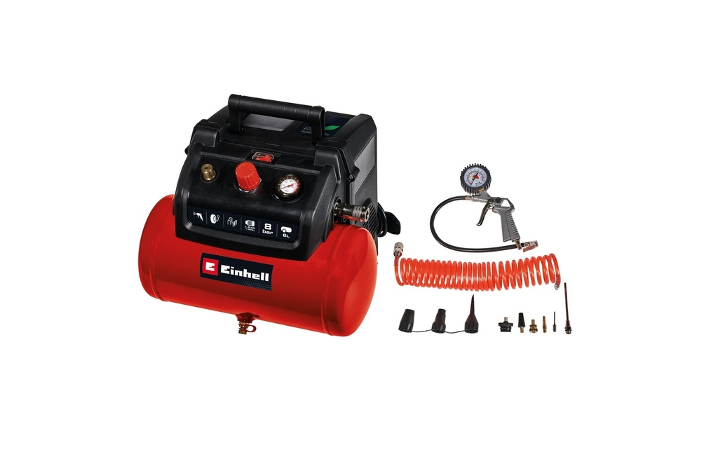 Einhell Compresseur TC-AC 190/6/8 OF Set