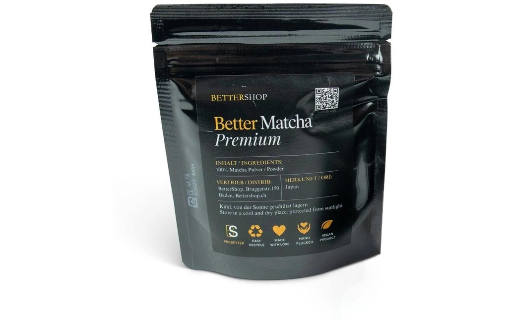 BetterMatcha Matcha bio premium 50 g