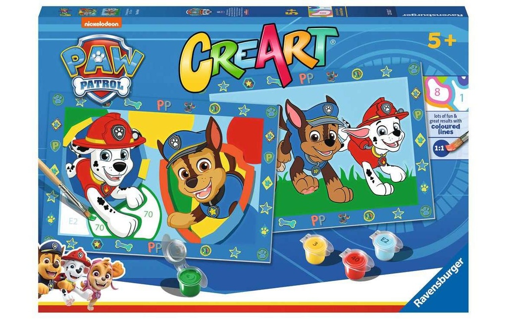 Ravensburger Kits de peinture La pat patrouille