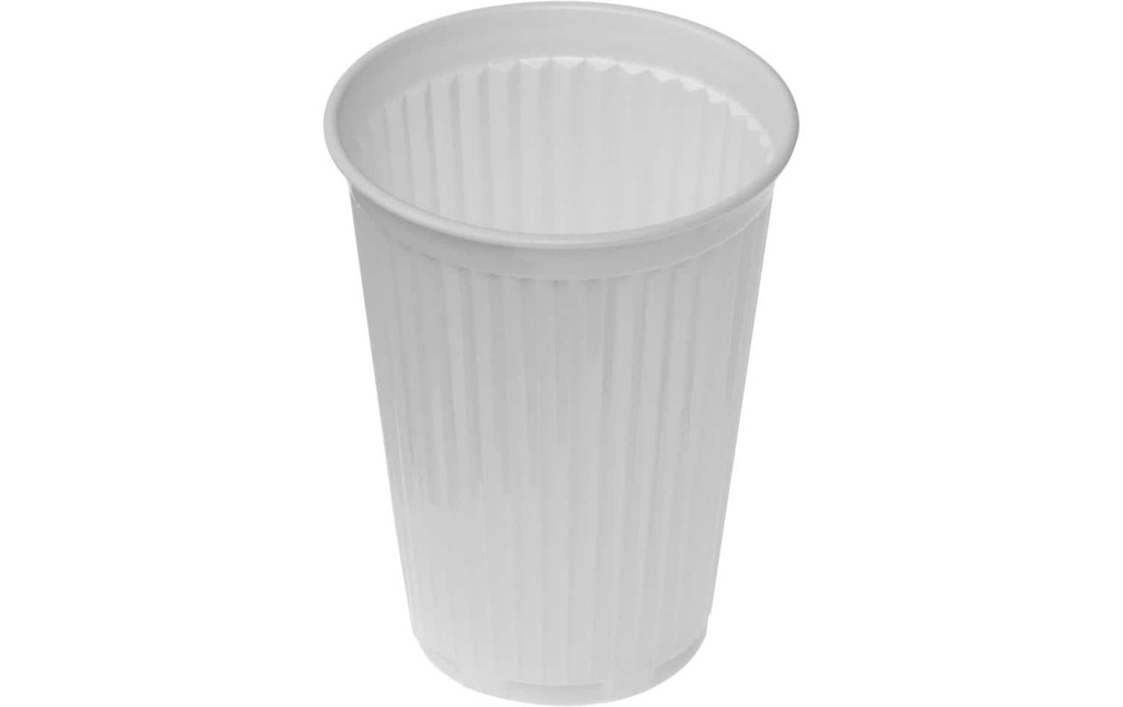 Haushaltsware Gobelets jetables 180 ml, 100 Pièce/s, Blanc