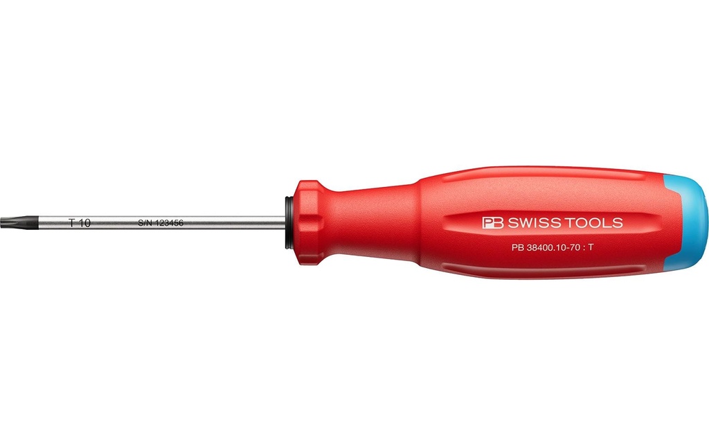 PB Swiss Tools Tournevis SwissGrip Evo PB 38400.10-70 B rouge