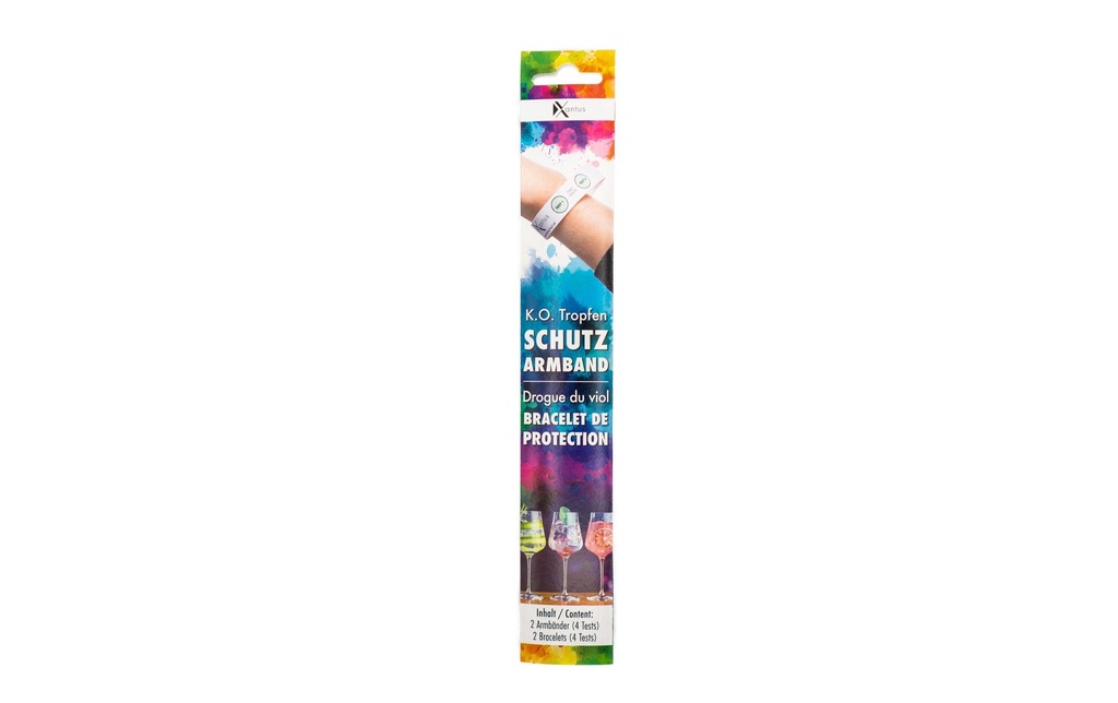 XANTUS Bracelet de protection K.O. Gouttes GHB 2 pièces