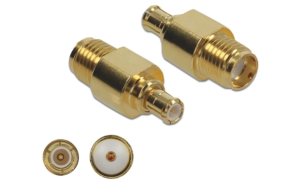 Delock Adaptateur d’antenne 10 GHz, SMA Douille (f) - MCX Connecteur (m)