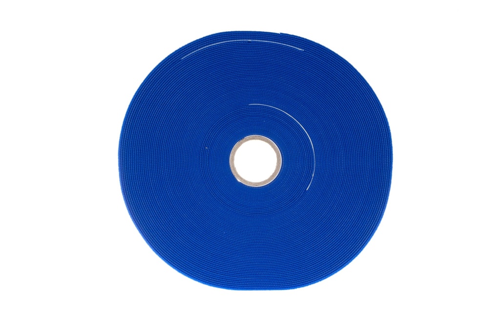 FASTECH Rouleau de bande auto-agrippante ETN Fast Strap 10 mm x 25 m, Bleu