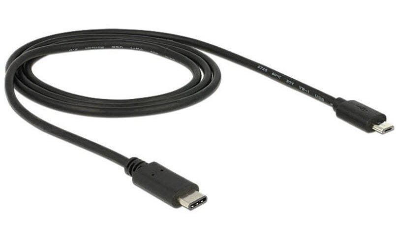 Delock Câble USB 2.0  USB-C - Micro-USB B 1 m