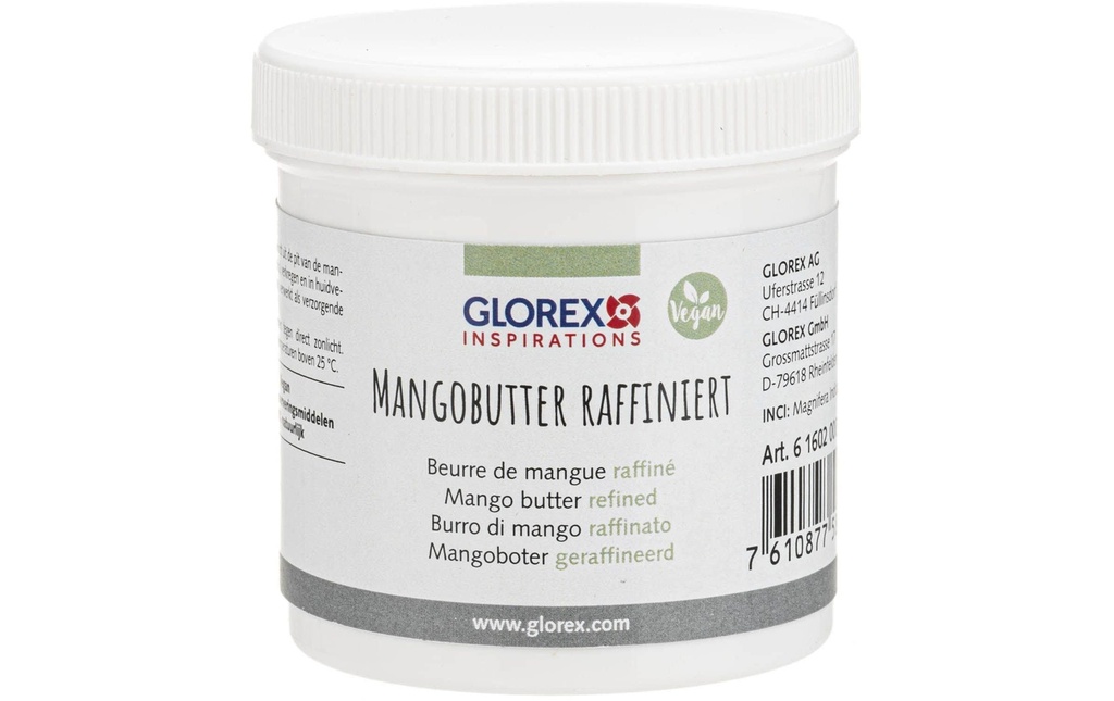 Glorex Beurre cosmétique Mangue raffinée 100 g