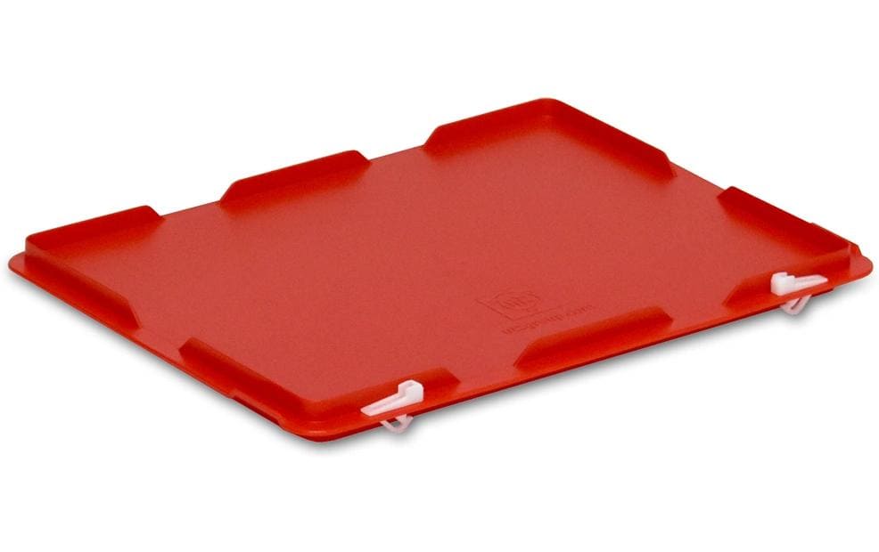 Utz Couvercle à charnière RAKO 400 x 300 mm, Rouge