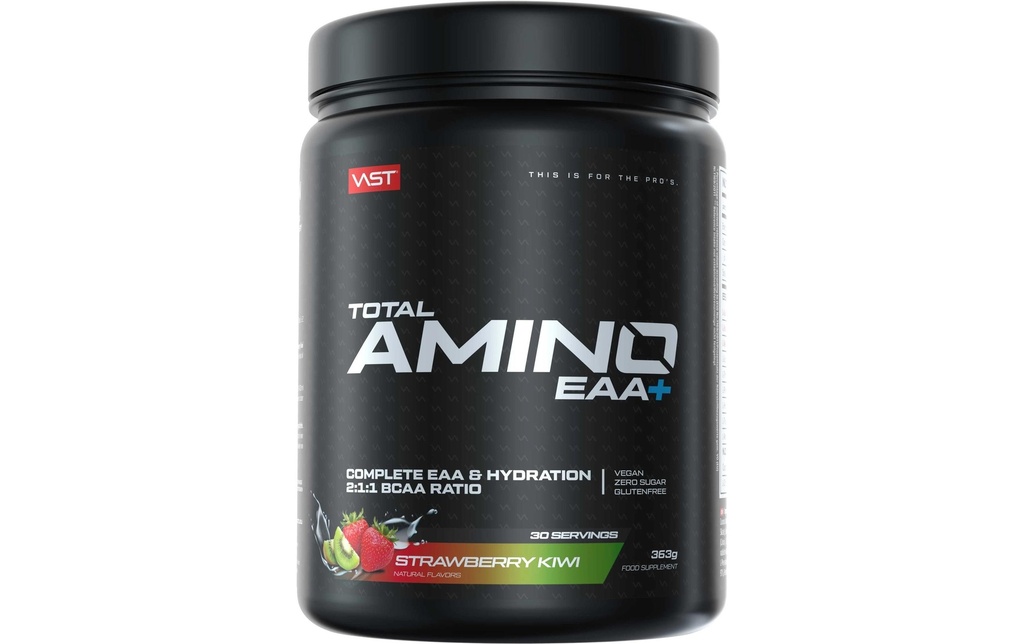 VAST Poudre Total Amino EAA+ boîte: 381g, Kiwi à la fraise