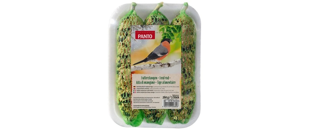 Panto Nourriture pour oiseaux Barres de fourrage 6 pièces