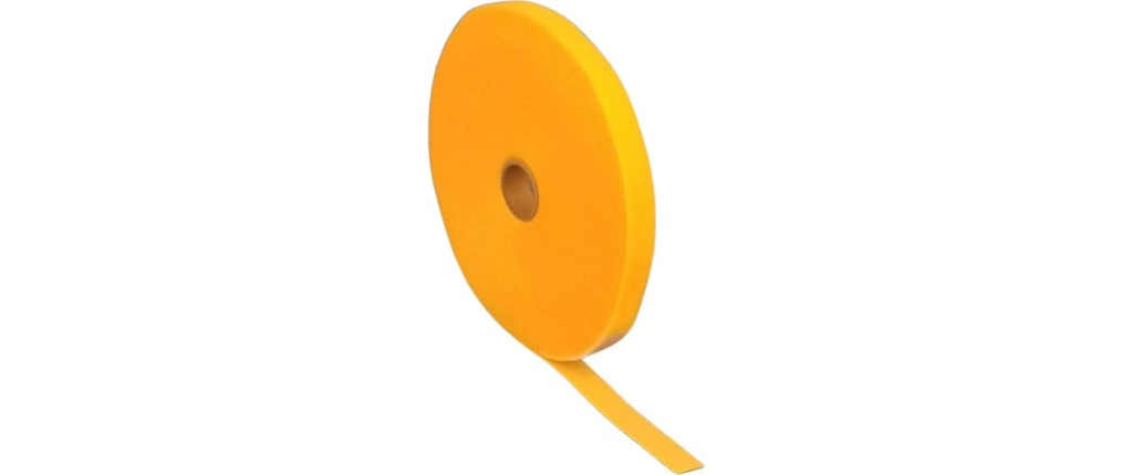 FASTECH Rouleau de bande auto-agrippante ETN Fast-Strap Jaune 10 mm x 5 m
