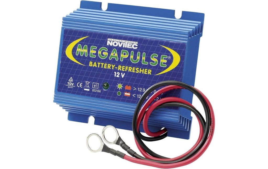 Novitec Pulseur de batterie Remise à niveau de la batterie au plomb Megapulse 12 V