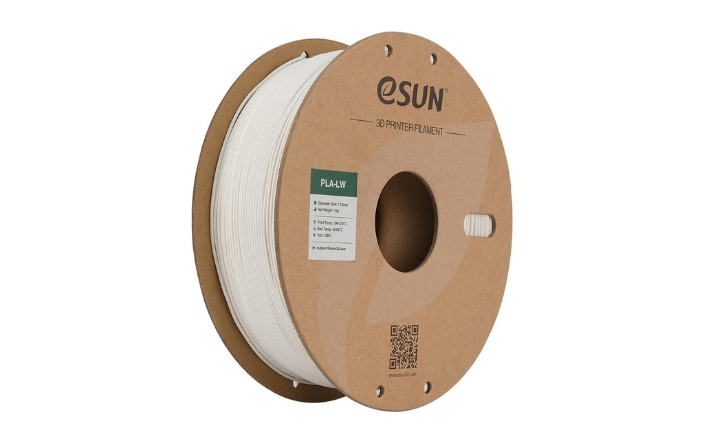 eSun Filament PLA LW Blanc 1.75 mm 1 kg