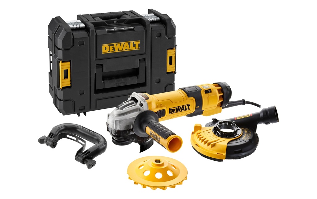 DEWALT Kit de ponçage du béton DWE4257KT dans la valise