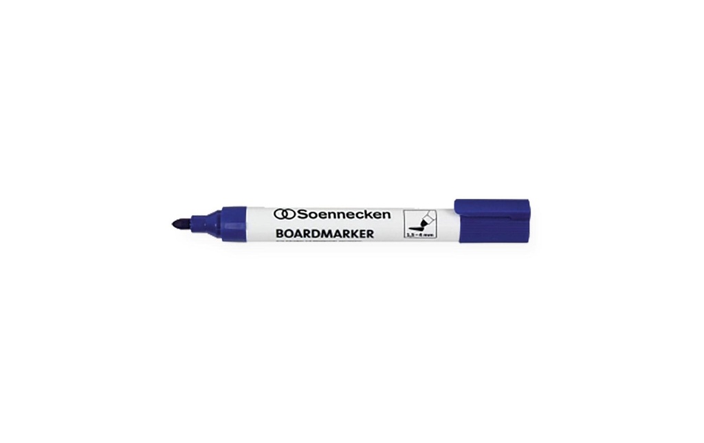 Soennecken Marqueur pour tableau blanc Bleu