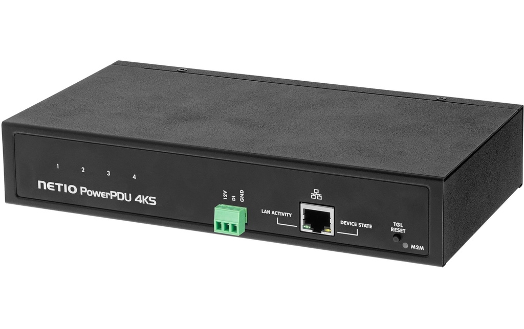 NETIO Barrette de connecteurs IP PowerPDU 4 KS 4x C13 avec mesure de puissance