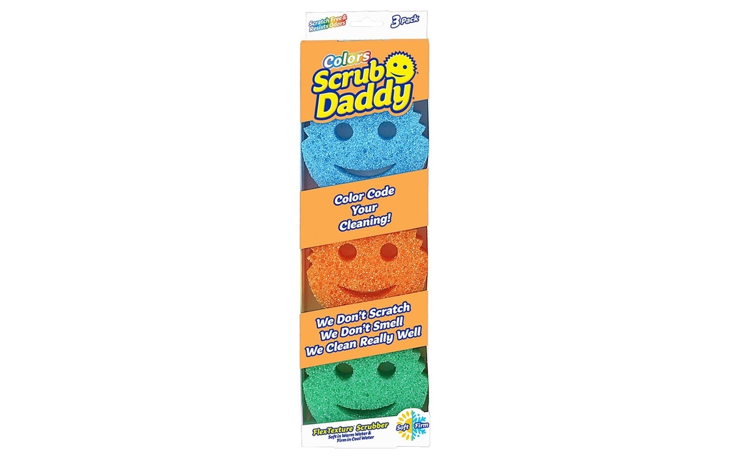 Scrub Daddy Éponge, 3 pièces