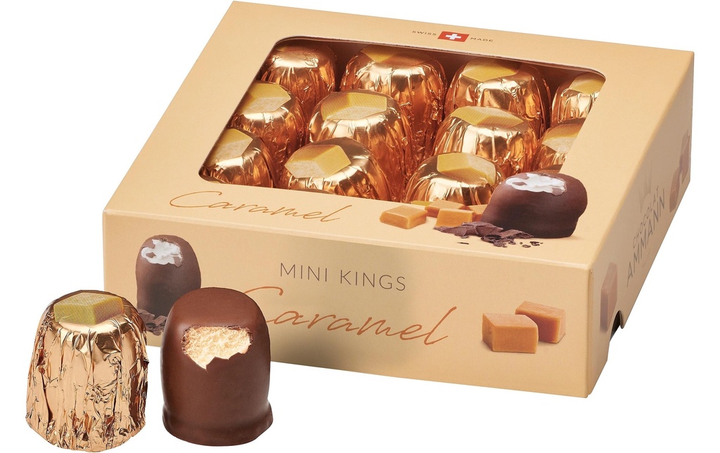 Chocolat Ammann Chocolat Mini King Caramel 16 x 10 g