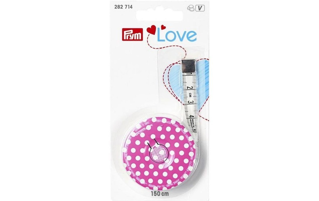 Prym  Love Mètre ruban Rose, 150 cm