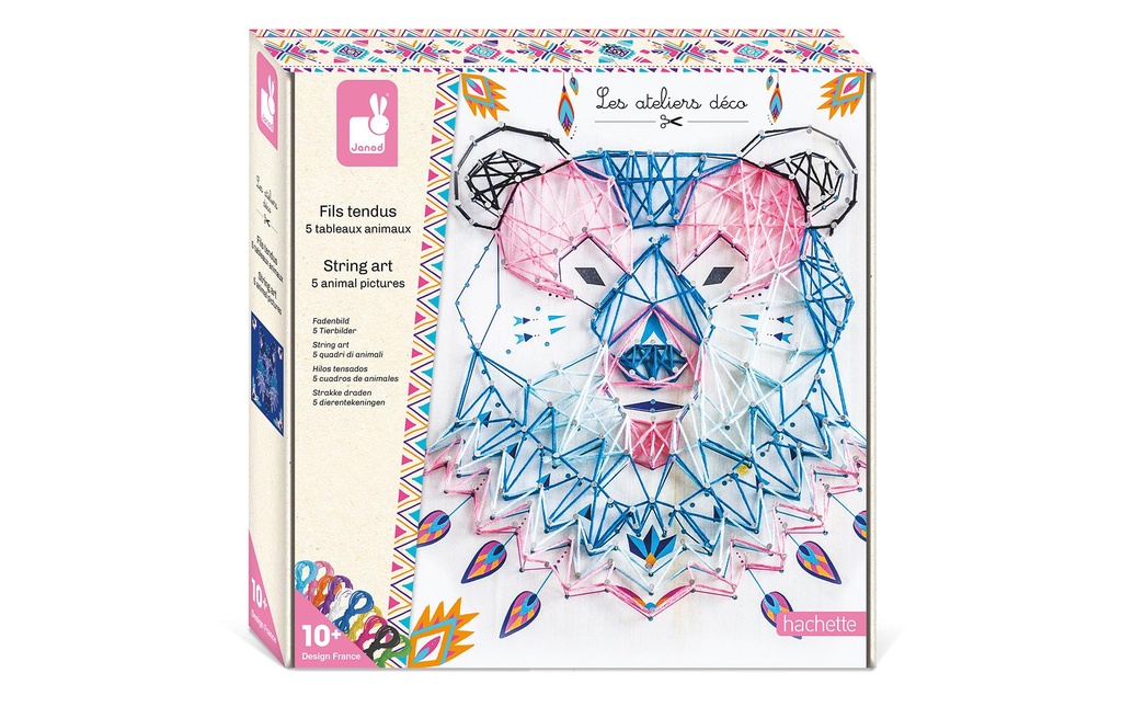 Janod Kits de bricolage Images à fils Animaux
