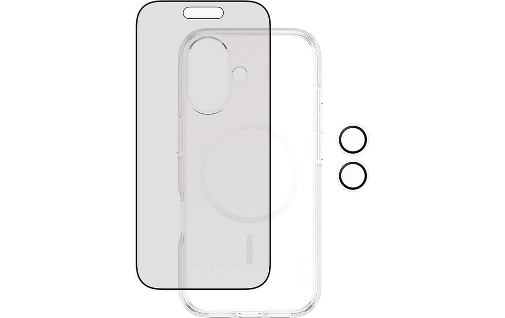 CARE Coque arrière 3-in-1 Flagship Privacy iPhone 17