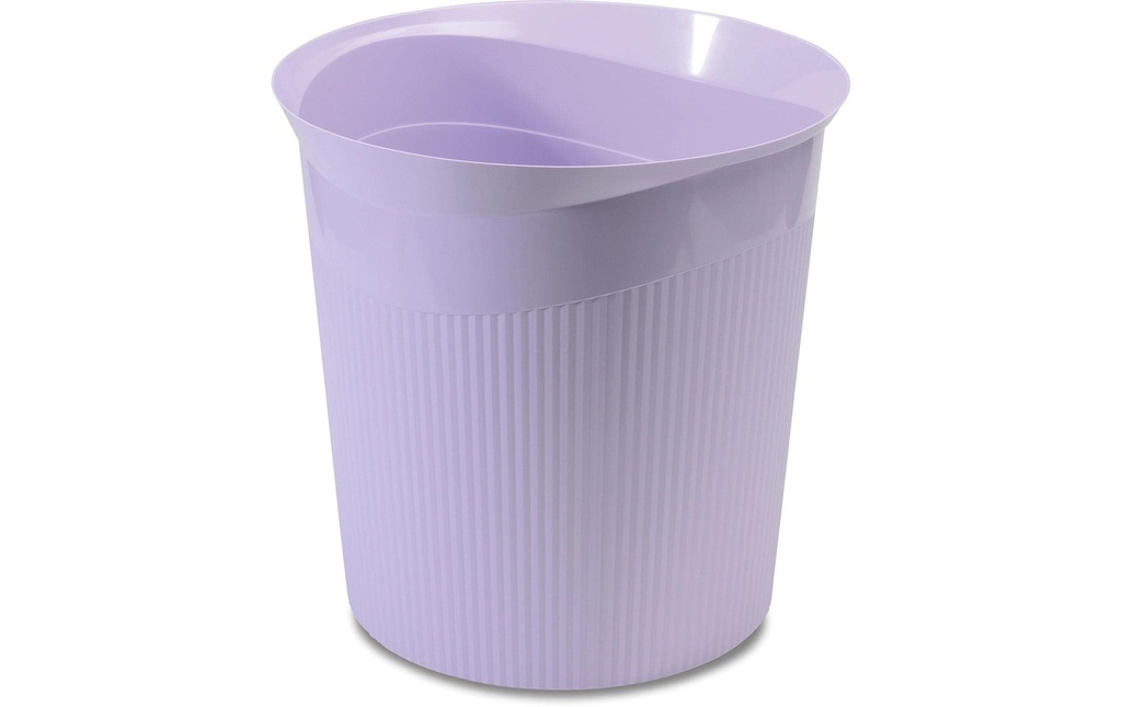 HAN Corbeille à papier Re-LOOP 13 l, violet pastel