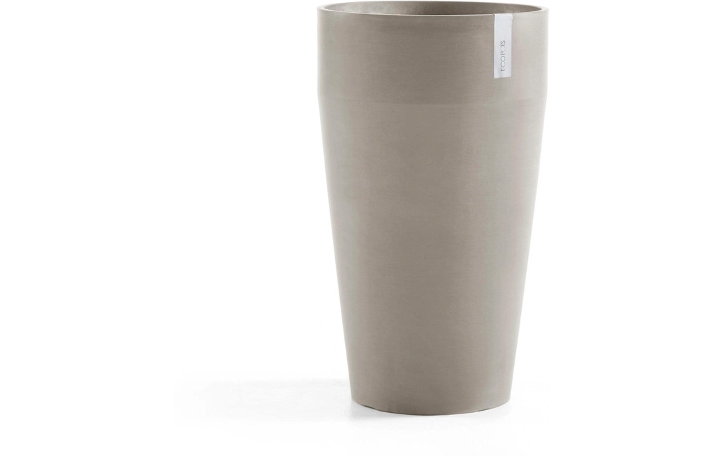 Ecopots Pot de fleur Sankara High Ø 45 cm Taupe