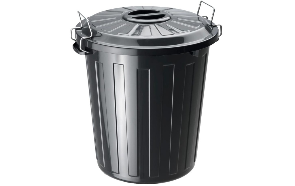 Rotho Seau à compost Universal 25 l, Noir