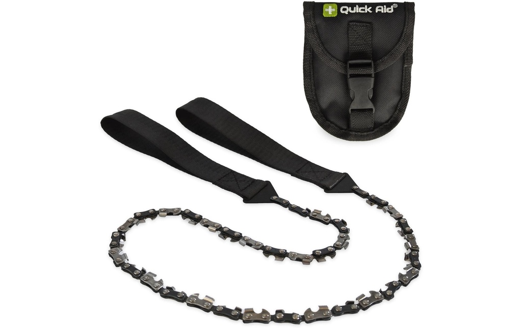 Quick Aid Scie à chaîne manuelle avec 33 dents de scie 12.5 cm