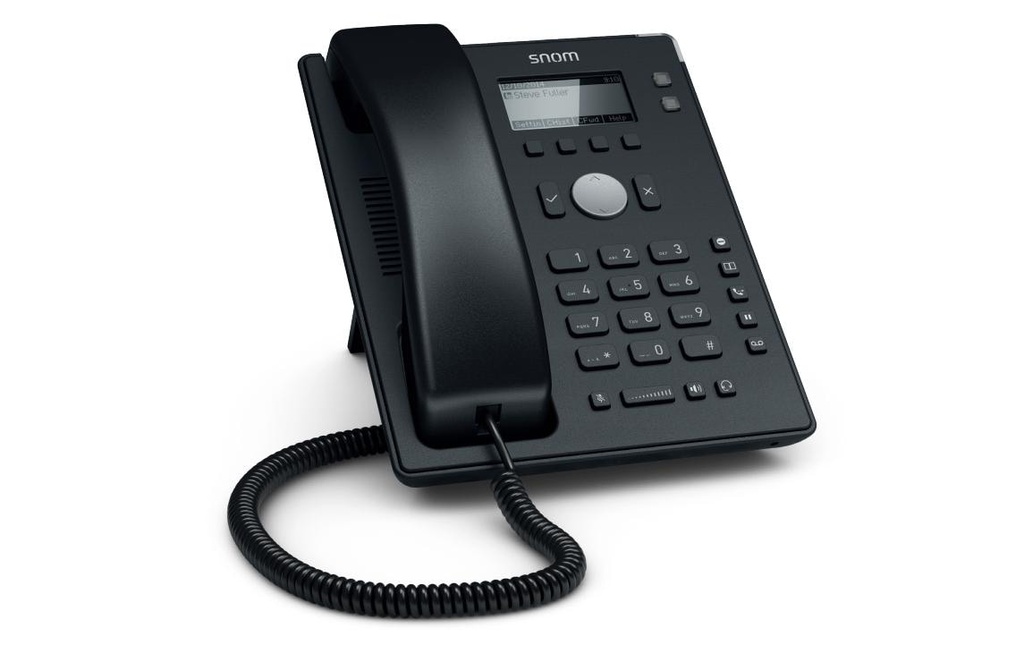 snom Téléphone de bureau D120 Noir