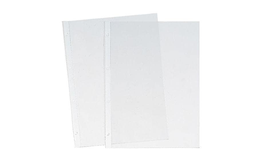 Büroline Pochette de présentation Smooth 80 my A4, 25 pièces, Transparent