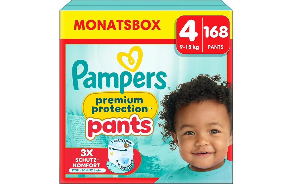 Pampers Couches Premium Protection Pants Maxi taille 4