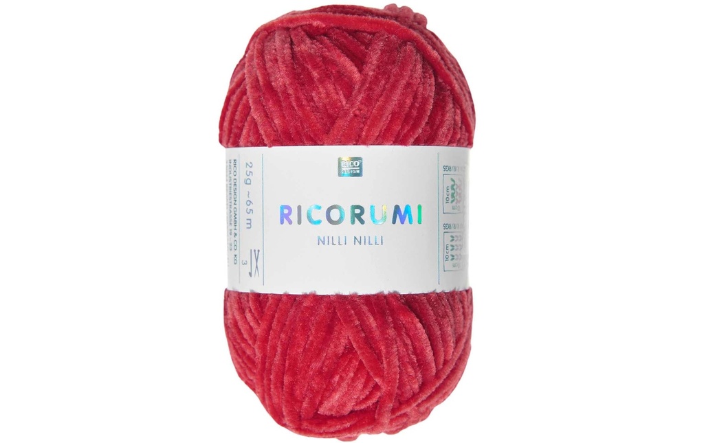 Rico Design Laine Ricorumi Nilli Nilli Rouge