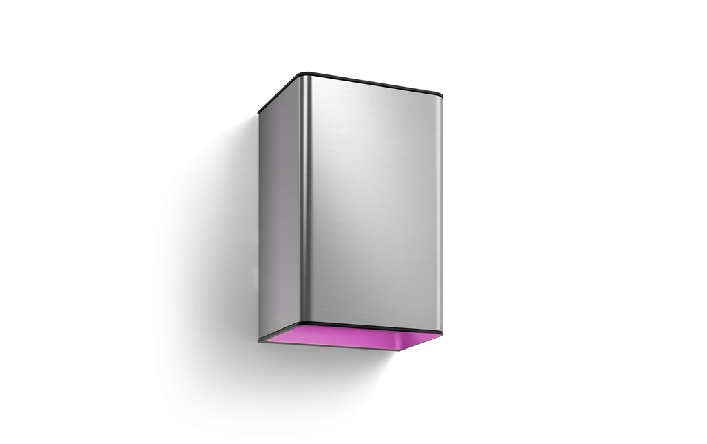 Philips Hue White & Col. Amb. Resonate Applique argentée