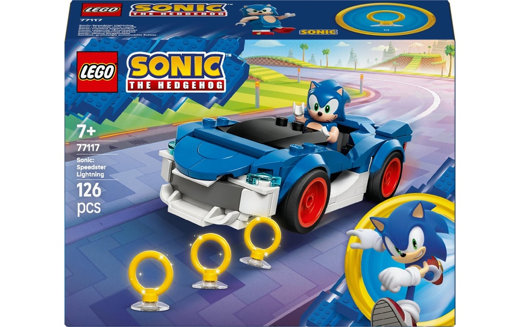 LEGO® Sonic Sonic: le bolide ultra-rapide 77117