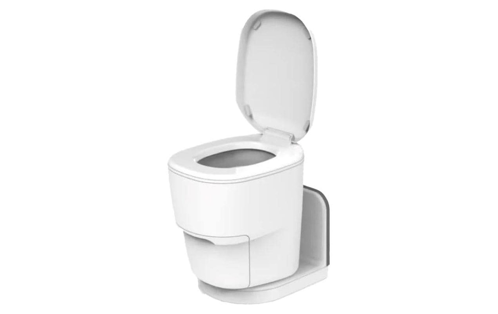 Clesana Toilettes C1 avec adaptateur en L Blanc