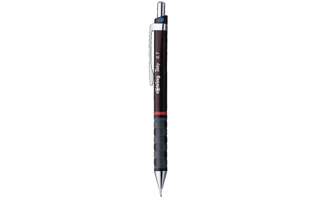 Rotring Porte-mines Tikky HB, 0.7 mm, Rouge bordeaux