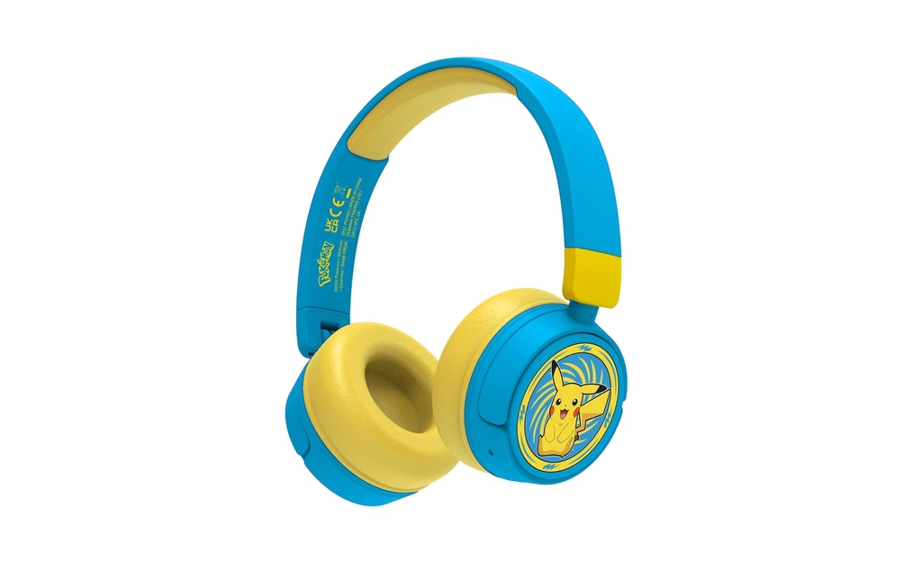 OTL Casques extra-auriculaires Pokémon Pikachu Jaune; Blanc