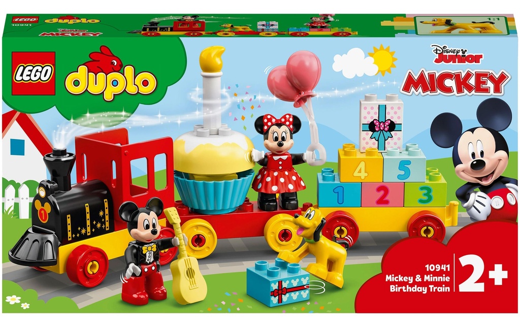 LEGO® DUPLO® Le train d'anniversaire de Mickey et Minnie 10941