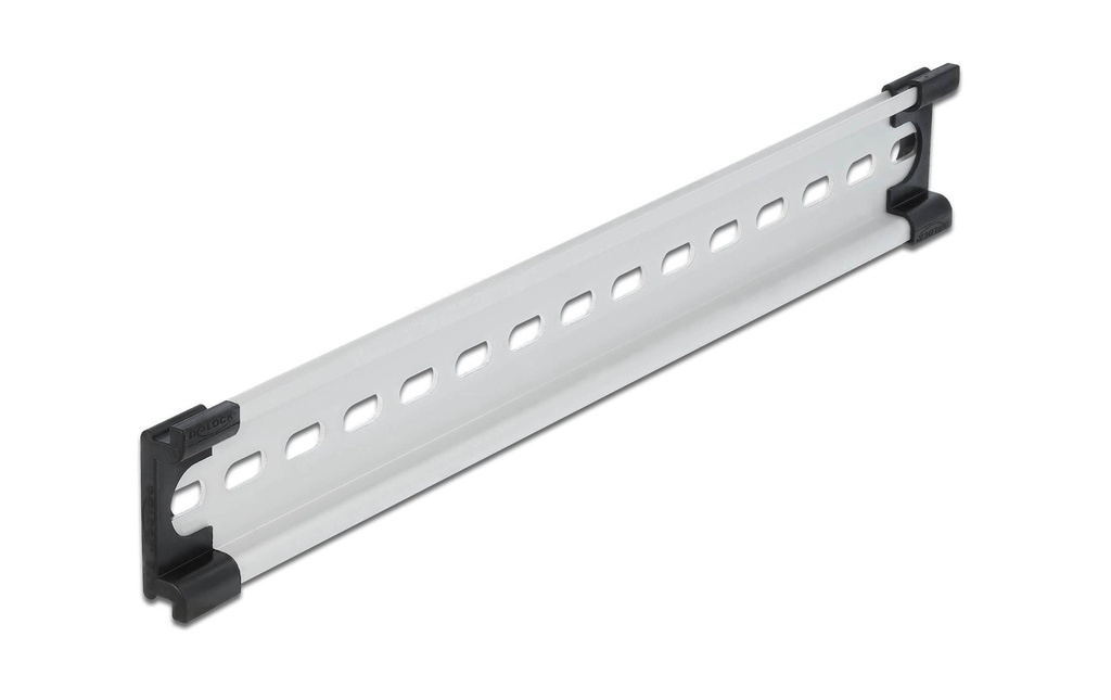 Delock DIN Rail 35 x 7.5 mm, 25 cm en aluminium