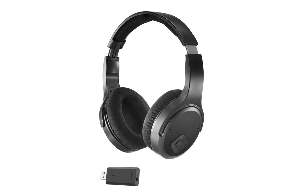 Hama Casque TV supra-auriculaire Noir