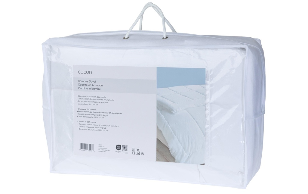 COCON Duvet Bambou, 160 x 210 cm