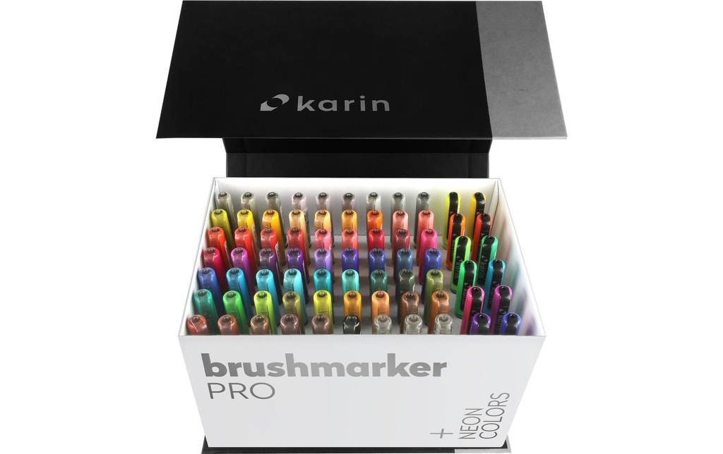 Karin Brushpen PRO 27C13 72 couleurs