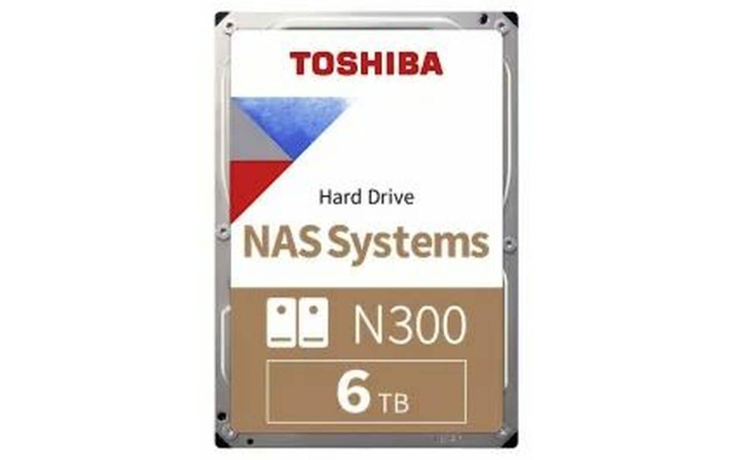Toshiba Disque dur N300 3.5 SATA 6 TB