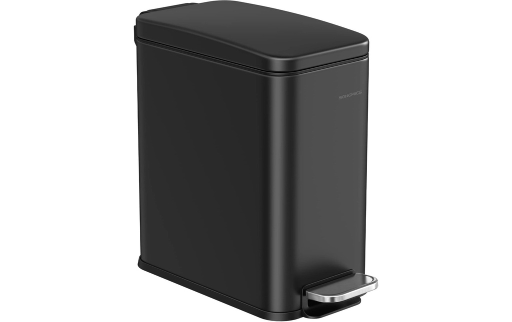 Songmics Seau à cosmétiques 5 l, Noir