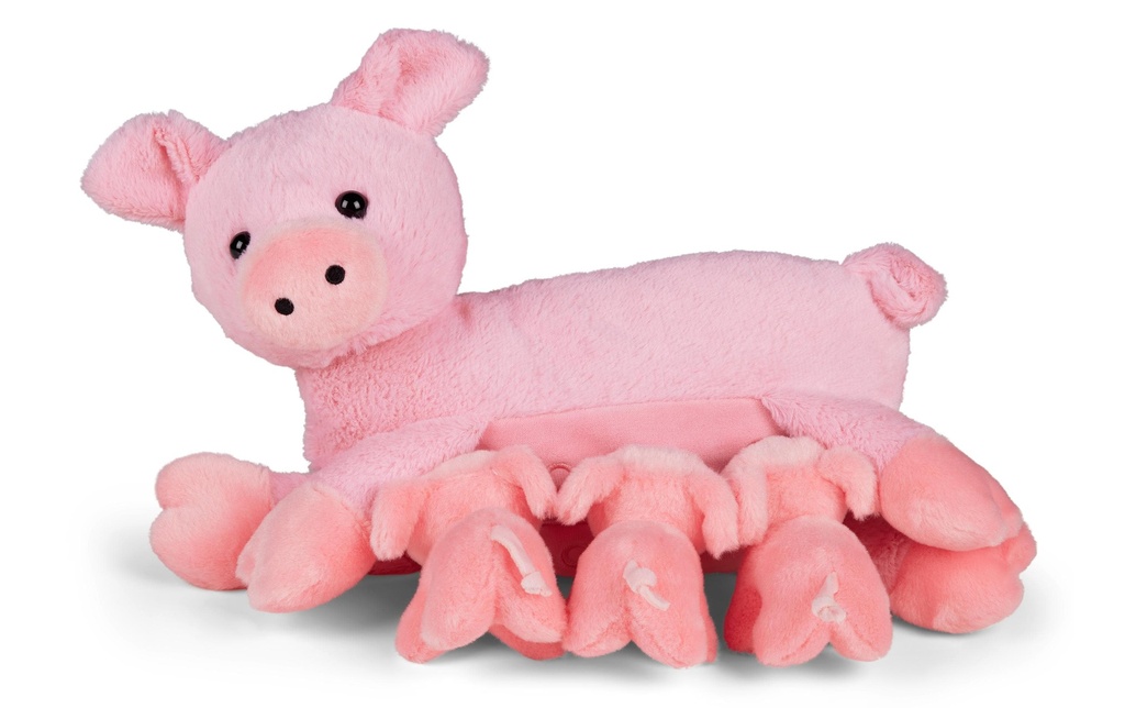 Mamanimals Animal en peluche Mama Pig & Babies 25 cm
