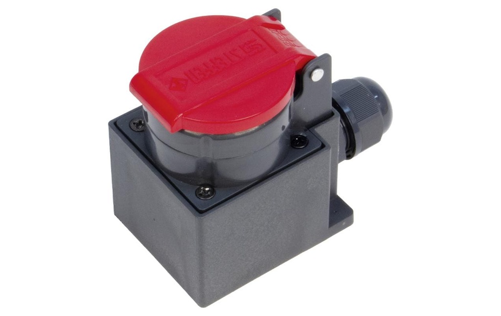 STEFFEN Prises de courant NAP T25, IP55, Rouge