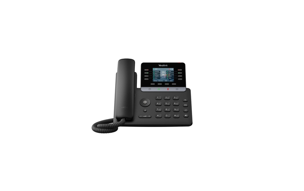 Yealink Téléphone de bureau SIP-T73W Noir