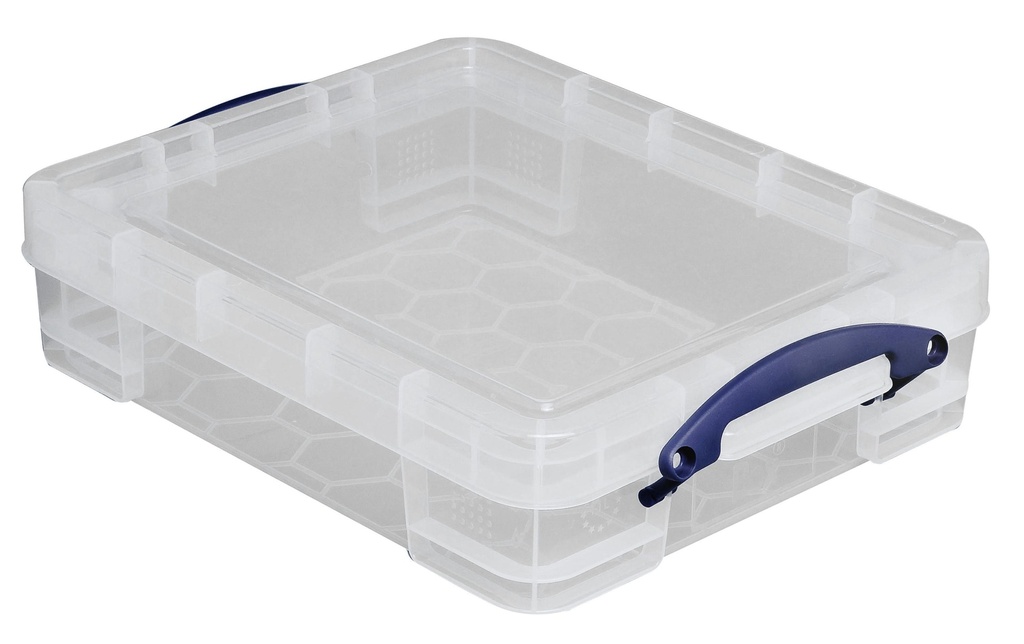 Really Useful Box Boîte de rangement 11 Litre Transparent