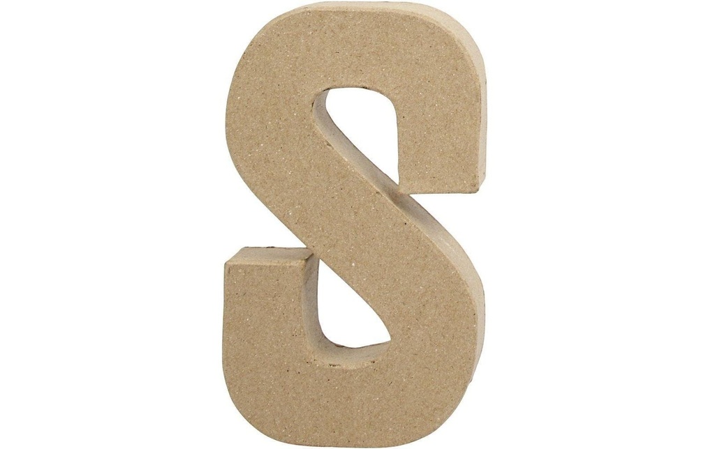 Creativ Company Lettre en carton S 20.3 cm