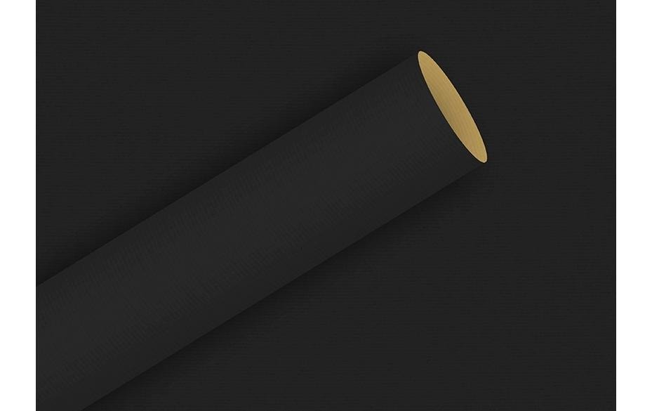 Braun + Company Papier cadeau 2 m x 70 cm, noir/or